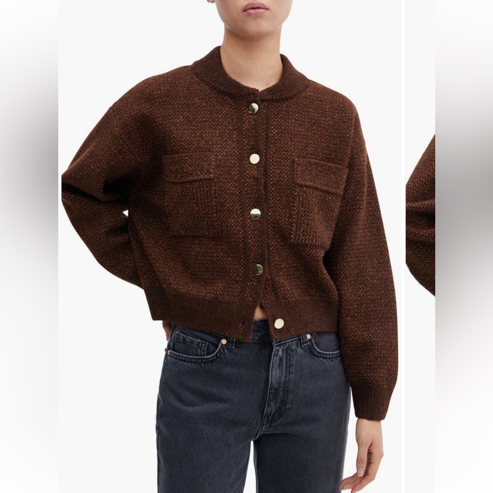 Bomber cardigan